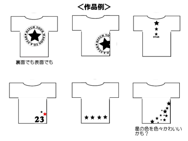 画像4: サイズ変更可能★オリジナルステンシル(星) (4)