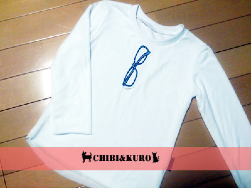 画像5: 【文字入れ可能】フェイク風メガネシート (5)