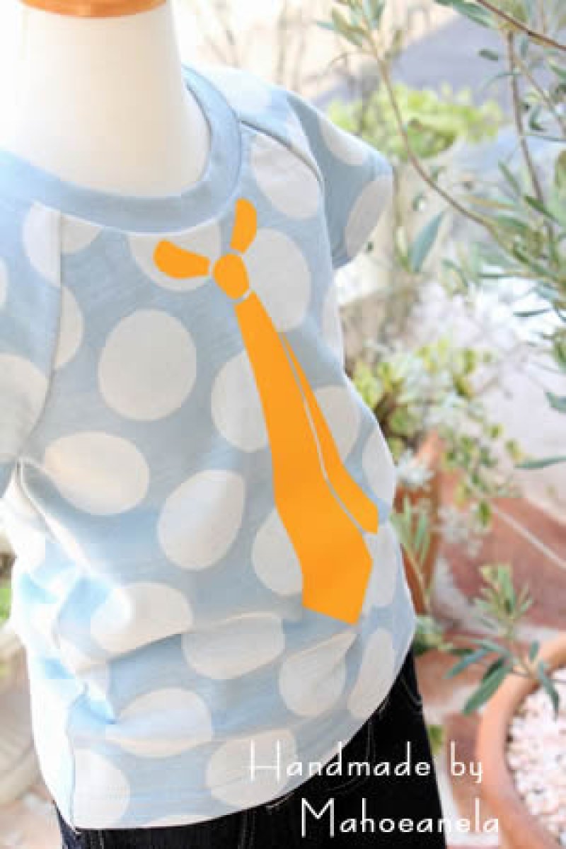 画像5: 【文字入れ可能】フェイク風ネクタイセット【2枚set】 (5)