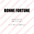 画像1: 【50％OFF】BONNE FORTUNE・幸運（フランス語）(2)  高さ1cmx7.5cm (1)