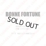 【50％OFF】BONNE FORTUNE・幸運（フランス語）(2)  高さ1cmx7.5cm