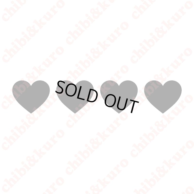 画像1: 【50%OFF】ハート?(1)4個セット 高さ1cm  (1)