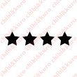 画像1: 【50％OFF】星★（２）４個セット　高さ１ｃｍ　 (1)