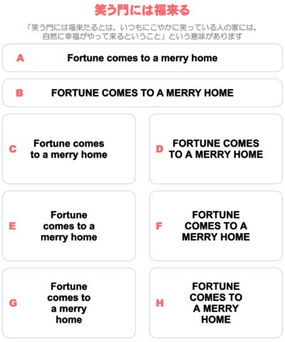 画像1: サイズ＆文字が選べることわざステンシルシート★笑う門には福来たる/Fortune comes to a merry home
