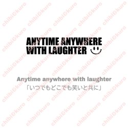 【2枚セット】ANYTIME ANYWHERE WITH LAUGHTER・いつでもどこでも笑いと共に(2)