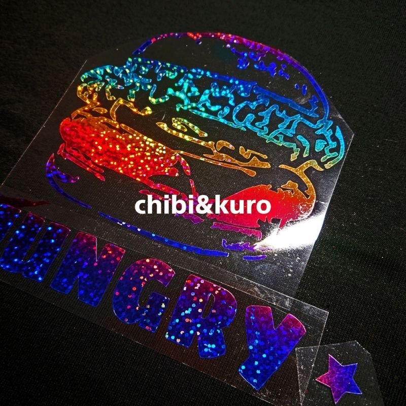 画像14: 【文字変更可能】ハンバーガー文字ロゴシート (14)