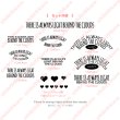 画像3: 11/13（日）ＰM9時販売終了★お買い得シート専用　30％OFF【ブラック・ホワイトのみ】★サイズ選び不要★ロゴアイロンシートセット　21Ｘ29ｃｍ (3)