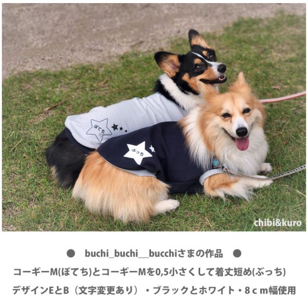 画像9: 【文字変更可能】星＆文字ロゴ アイロンシート｜スター×オリジナル文字入れ・Tシャツやバッグのワンポイントに (9)