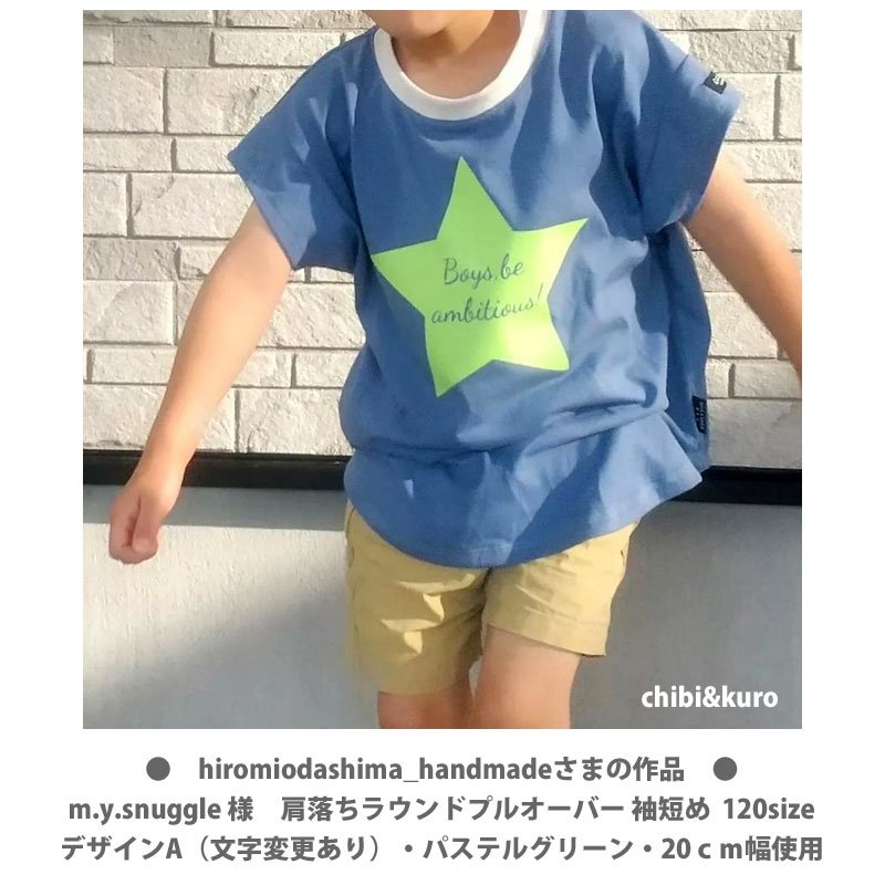 画像21: 模様入り星&文字ロゴシート (21)