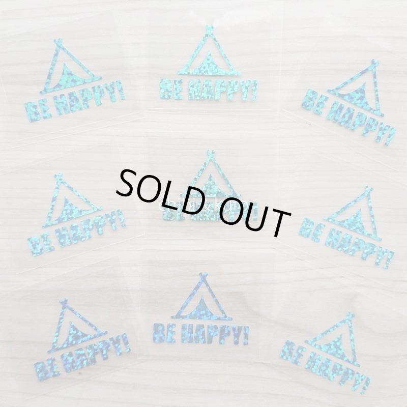 画像2: 【10円セール】はがし済★ミニタグ・テント 4x3cm (2)