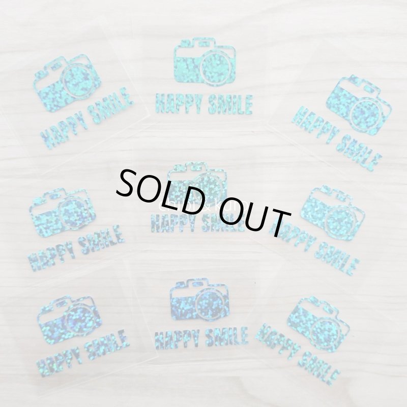 画像2: 【10円セール】はがし済★ミニタグ・カメラ 4x3cm (2)