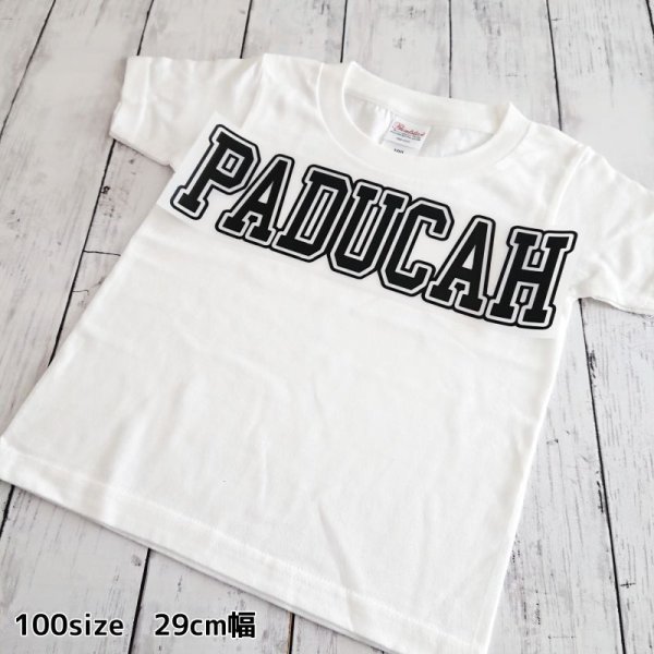 画像13: アメカジ風文字ロゴアイロンシート【Paducah】｜いつもの服をヴィンテージカジュアルに (13)
