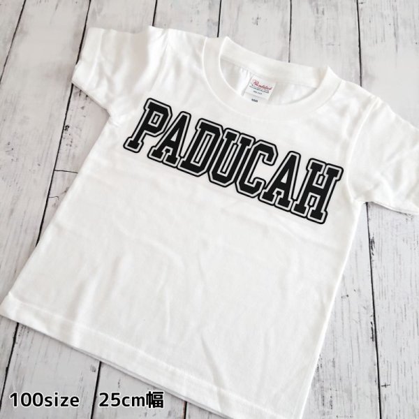 画像11: アメカジ風文字ロゴアイロンシート【Paducah】｜いつもの服をヴィンテージカジュアルに (11)