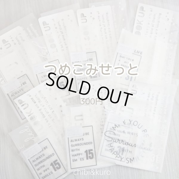 画像1: お1人様1点のみ★お買い得シート★つめこみせっと【A】 (1)