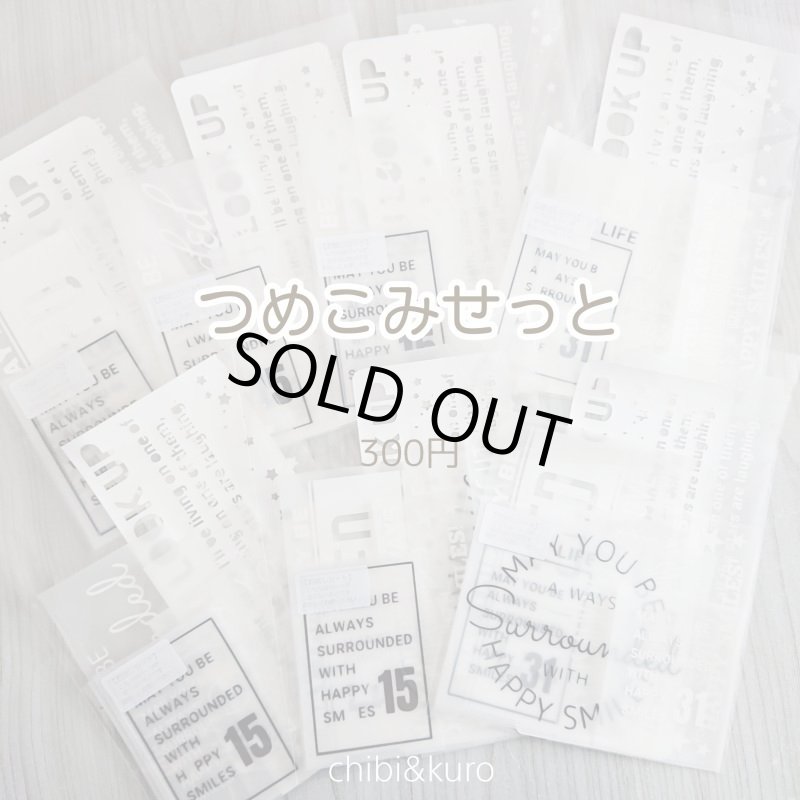 画像1: お1人様1点のみ★お買い得シート★つめこみせっと【A】 (1)