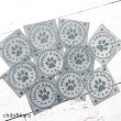 画像1: 【50％OFF】お1人様２点まで★はがし済み文字肉球アイロンシート　フロッキーブラック　6ｃｍ (1)