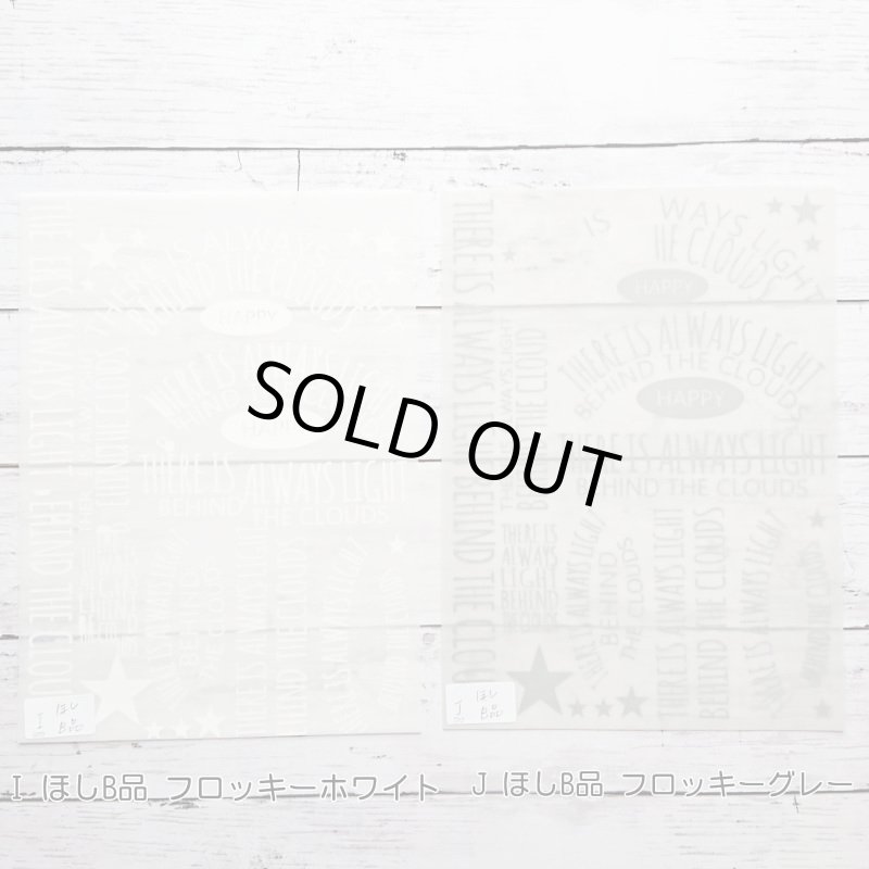 画像7: 【50%OFF】サイズ選び不要★はがし済み文字ロゴアイロンシートセット 21x29cm (7)