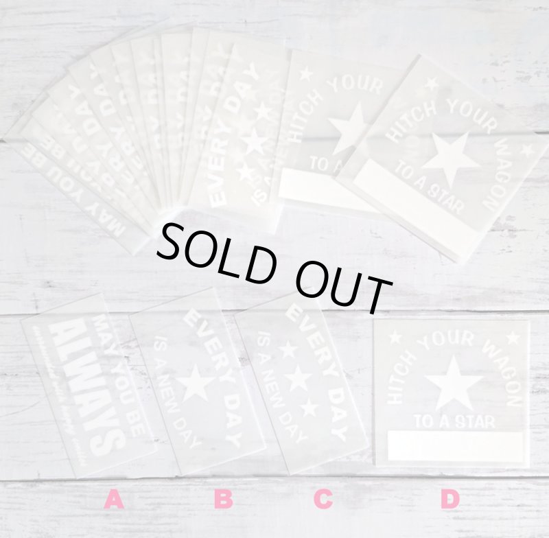 画像1: 【50%OFF】はがし済みオリジナルタグ★フロッキーホワイト (1)