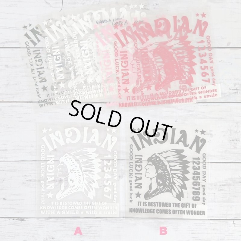 画像1: 【50→60%OFF】はがし済み★インディアンシート 12x13.2cm (1)