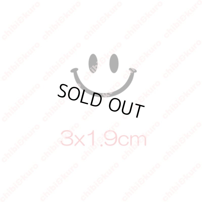画像2: 【50%OFF】【5枚セット】はがし済★すまいるシート 3x1.9cm (2)