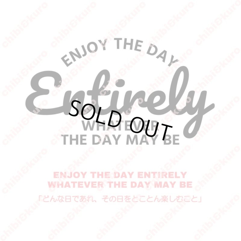 画像2: 【50%OFF】はがし済み★ENJOY THE DAY ENTIRELY WHATEVER THE DAY MAY BE/どんな日であれ、その日をとことん楽しむこと (2)