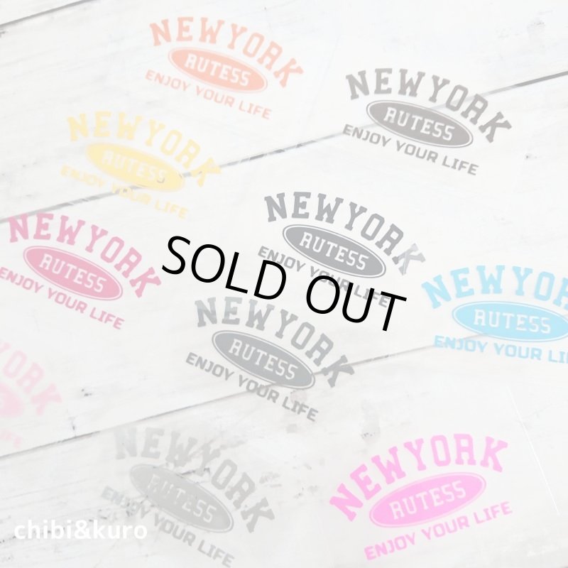 画像1: 【30円セール】はがし済み★アメカジ風ミニシート・7cm幅&6cm幅・カラーシート (1)