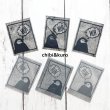 画像1: 【50％OFF】はがし済★ぺんぎんタグシート・6ｘ4.5ｃｍ・フロッキーブラック (1)