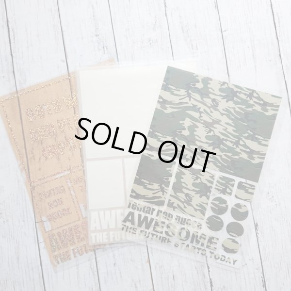 画像1: 【40⇒60％OFF】はがし済★文字ロゴセット【A】　20ｘ29ｃｍ　 (1)