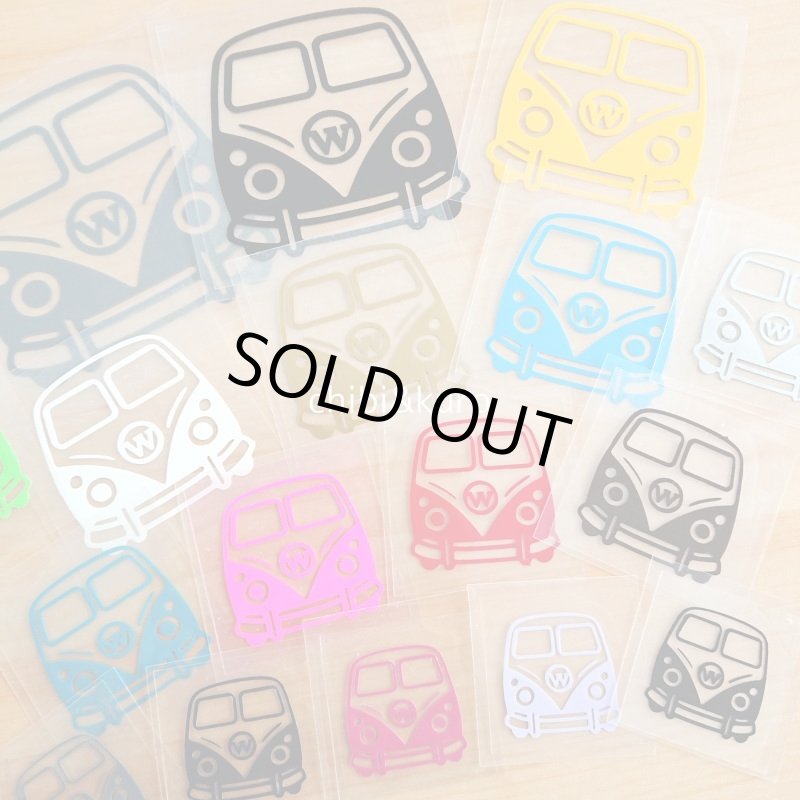 画像1: 【60%OFF】はがし済み★ワーゲンバス風シート (1)