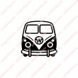 画像2: 【60％OFF】はがし済み★ワーゲンバス風シート (2)
