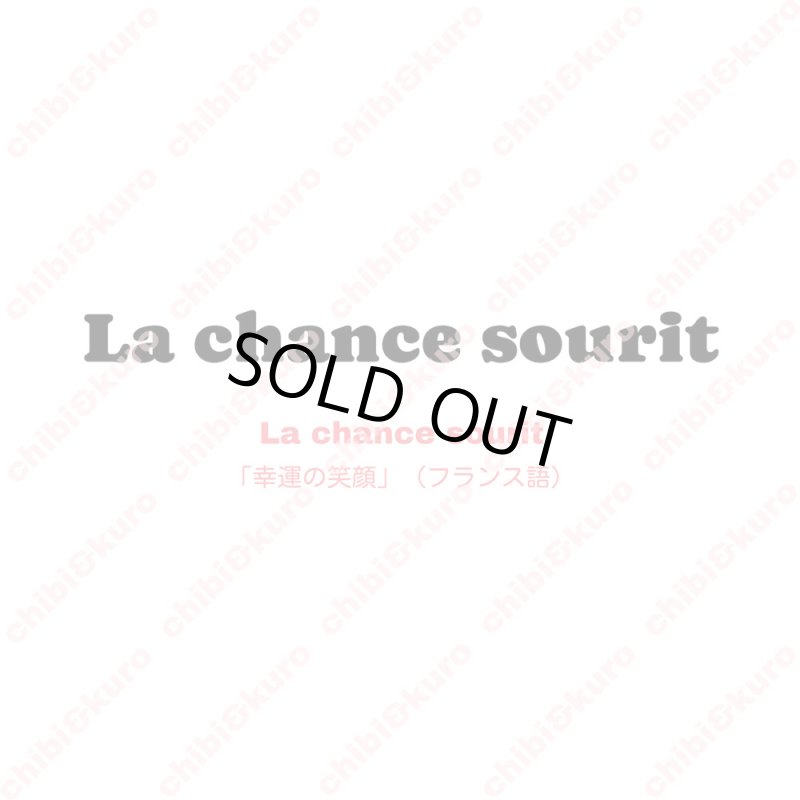 画像2: 【50円セール】はがし済★La chance sourit/幸運の笑顔/1.5x18cm (2)