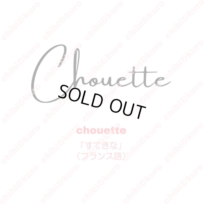 画像2: 【40%OFF】はがし済★chouette/すてきな/5x12cm (2)