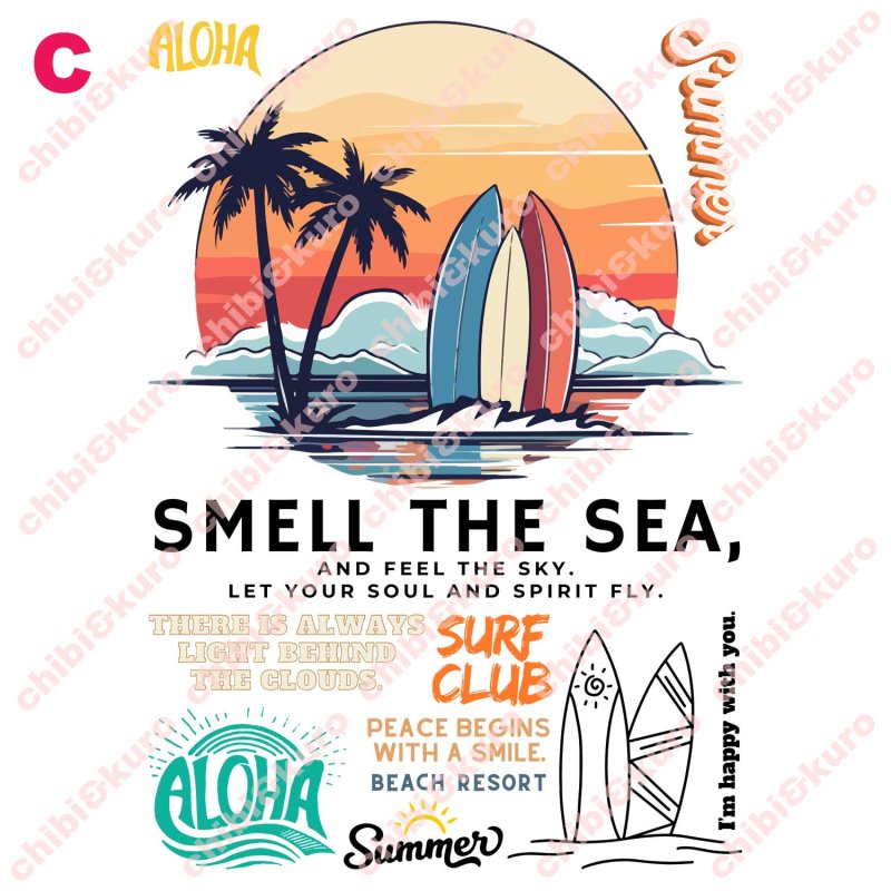 画像4: 【50%OFF】SUMMERsetフルカラーシート (4)