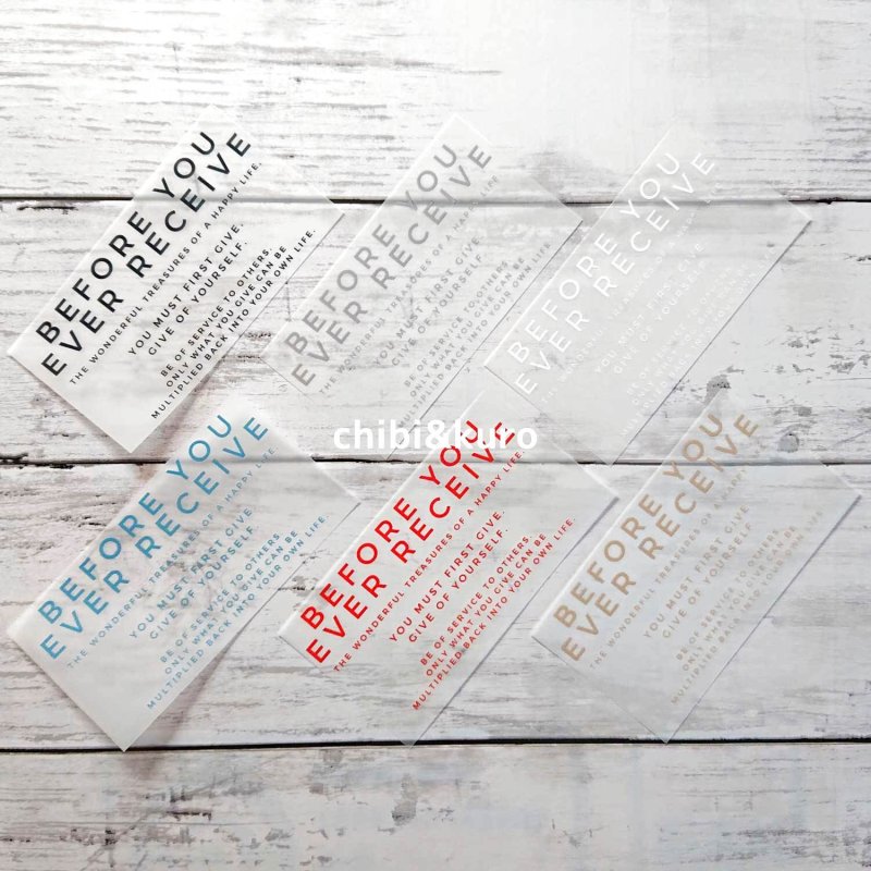 画像8: お好きなカラーに変更可◆オリジナル文字ロゴフルカラーシート【A】 (8)