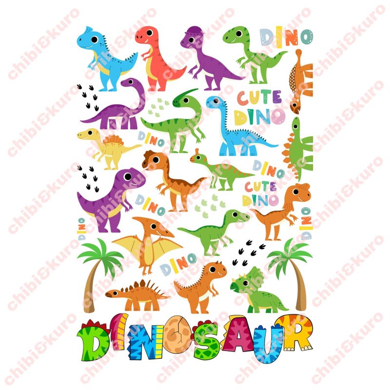 画像2: 恐竜フルカラーシートセット (2)