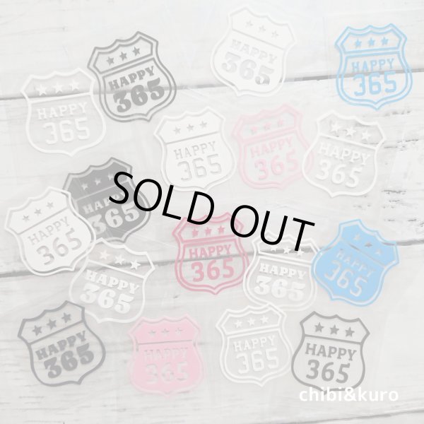 画像1: 【50％OFF】はがし済★ＨAPPY365タグシート・4ｃｍ・5ｃｍ幅 (1)