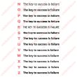 画像4: サイズ＆文字が選べることわざシート★成功のカギは失敗にある/The key to success is failure (4)