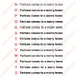 画像4: サイズ＆文字が選べることわざシート★笑う門には福来たる/Fortune comes to a merry home (4)