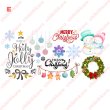 画像6: 【50％OFF】デザインが選べるクリスマスフルカラーシート【2サイズ・6種類】 (6)