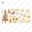 画像5: 【50％OFF】デザインが選べるクリスマスフルカラーシート【2サイズ・6種類】 (5)