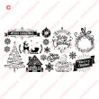 画像4: 【50％OFF】デザインが選べるクリスマスフルカラーシート【2サイズ・6種類】 (4)