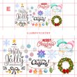 画像12: 【50％OFF】デザインが選べるクリスマスフルカラーシート【2サイズ・6種類】 (12)