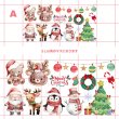 画像8: 【50％OFF】デザインが選べるクリスマスフルカラーシート【2サイズ・6種類】 (8)