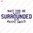 画像6: May you be always surrounded with happy smiles/いつも幸せな笑顔に囲まれていますように文字ロゴシート（C) (6)