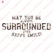 画像7: May you be always surrounded with happy smiles/いつも幸せな笑顔に囲まれていますように文字ロゴシート（C) (7)
