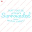 画像4: May you be always surrounded with happy smiles/いつも幸せな笑顔に囲まれていますように文字ロゴシート（C) (4)