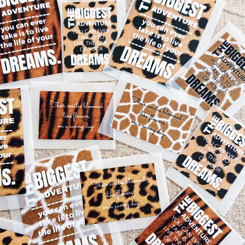 画像1: オリジナルフルカラータグ【あにまる】 (1)