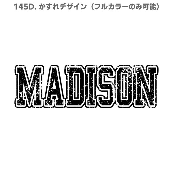 画像28: 【刺繍風＆枠ありデザイン新登場/お試し販売10％OFF〜10/31まで】アメカジ風文字ロゴアイロンシート【Madison】｜Tシャツ・犬服・バッグをおしゃれにアレンジ (28)