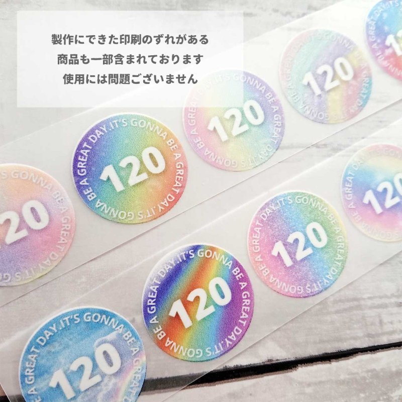 画像3: 【50%OFF】カラフルサイズタグフルカラーシート6枚set (3)