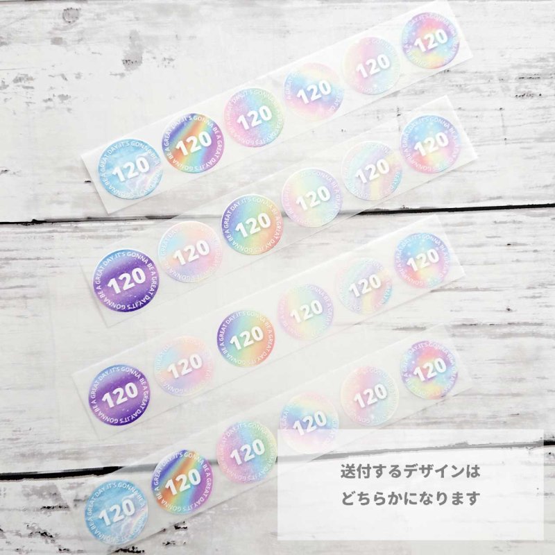 画像2: 【50%OFF】カラフルサイズタグフルカラーシート6枚set (2)